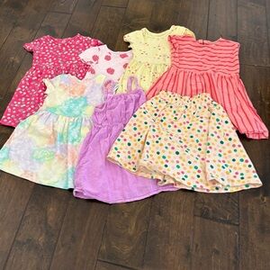 Colorful Kids Dress Set Bundle Lot 3T